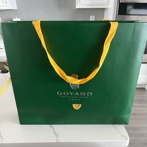 Authentic Goyard shopping bag from boutique!